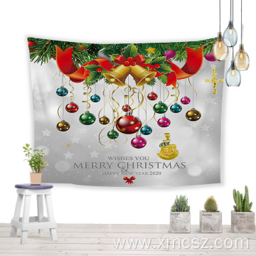 Merry Christmas Outdoor Party Decoration Tapestry 2020